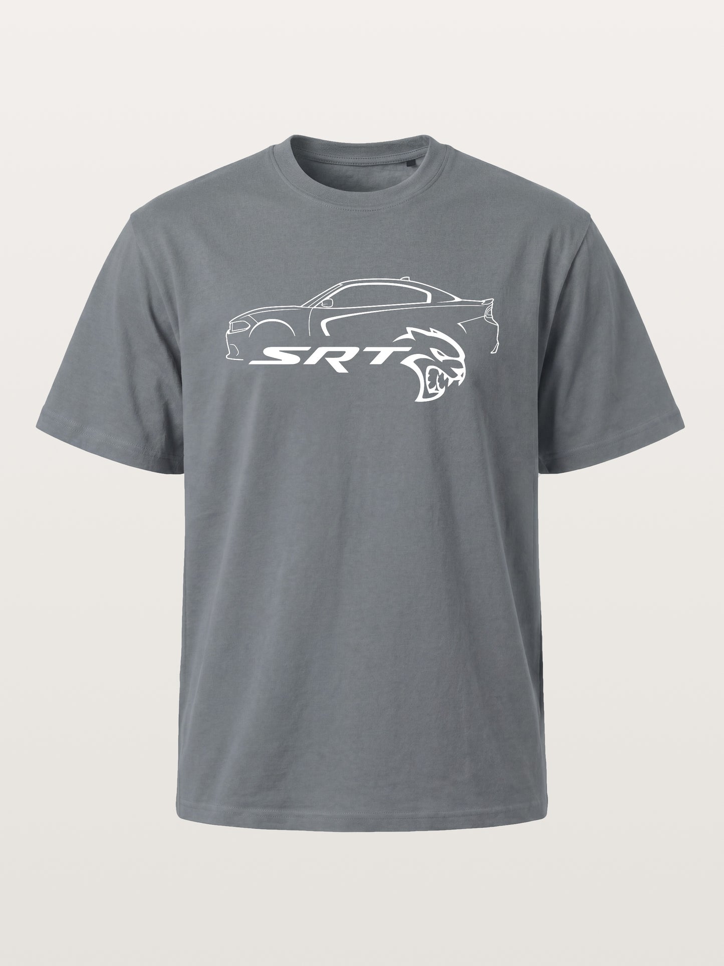 SRT Hellcat Side Silhouette Art Cotton T-shirt