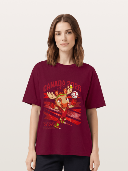 Canada 2026 Moose Mascot Gildan T-shirt