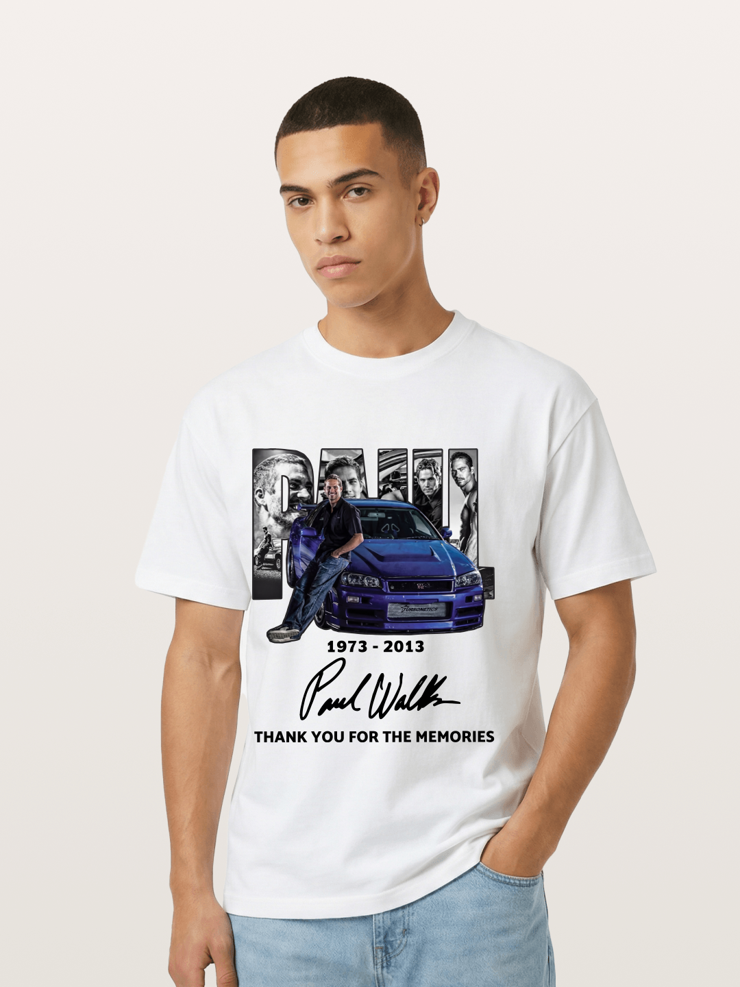 Paul Walker R34 Legacy Gildan T-shirt