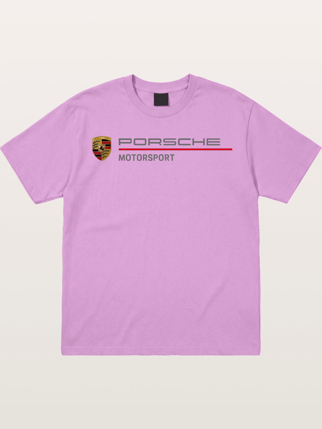 Porsche Motorsport Striped Logo Gildan T-shirt
