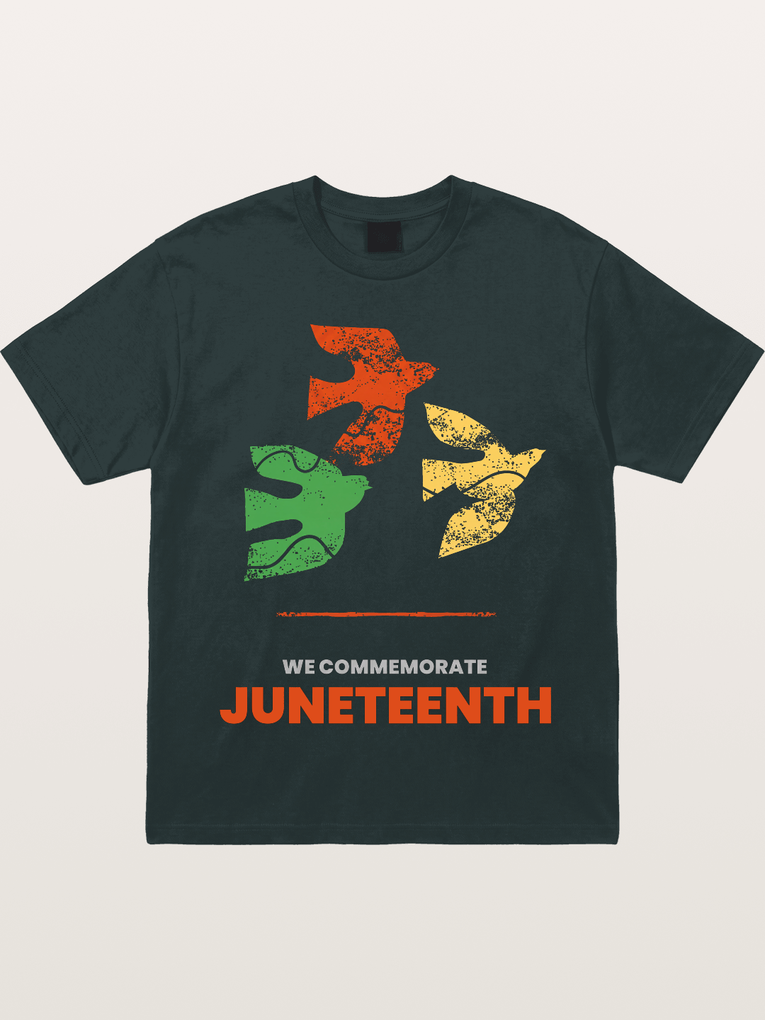 Juneteenth Peace Doves Commemoration Gildan T-shirt