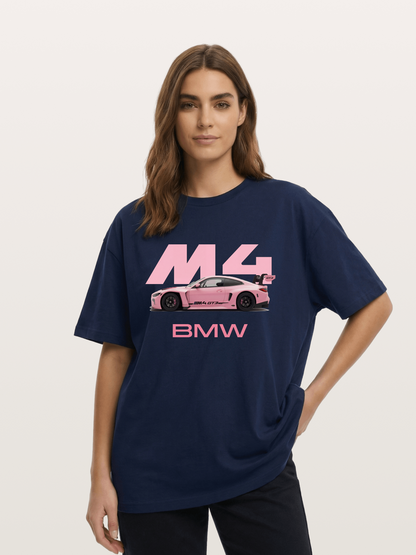 M4 Pink Cotton T-shirt