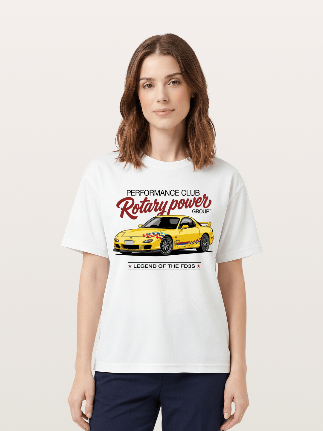 Rotary Power Cotton T-shirt