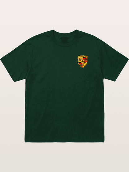 Porsche Splash Crest Design Gildan T-shirt