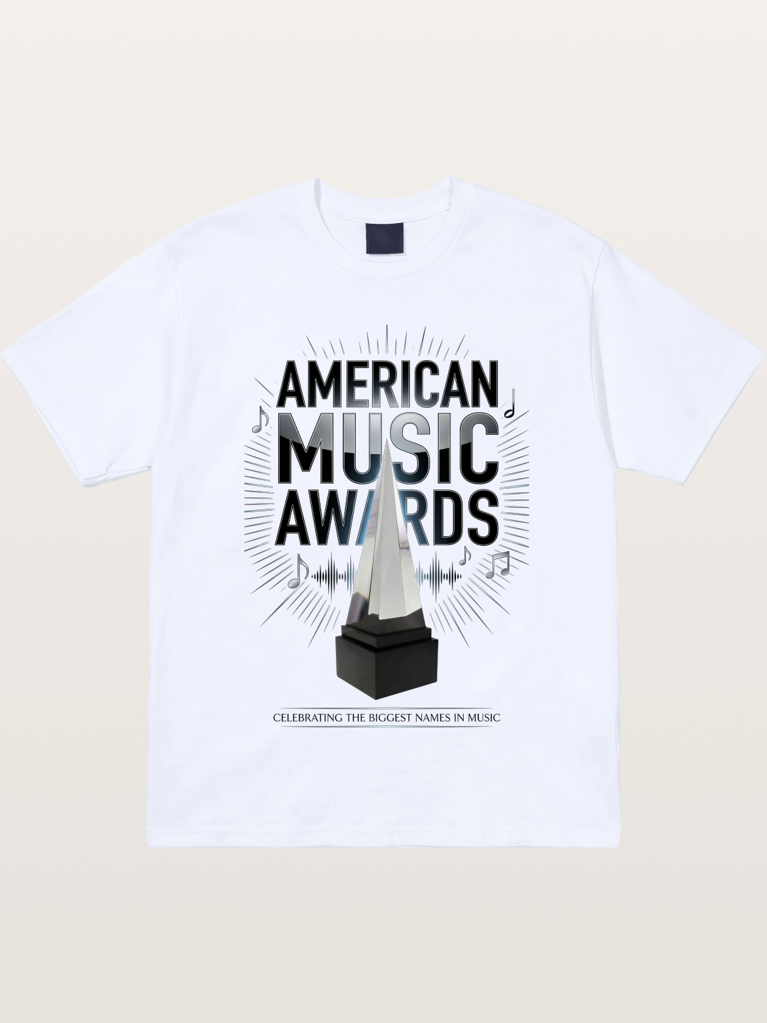 AMA Trophy Music Note Graphic Gildan T-shirt
