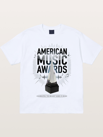 AMA Trophy Music Note Graphic Gildan T-shirt
