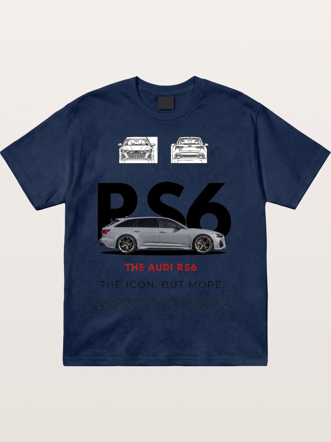 Audi RS6 Avant Poster Art Cotton T-shirt
