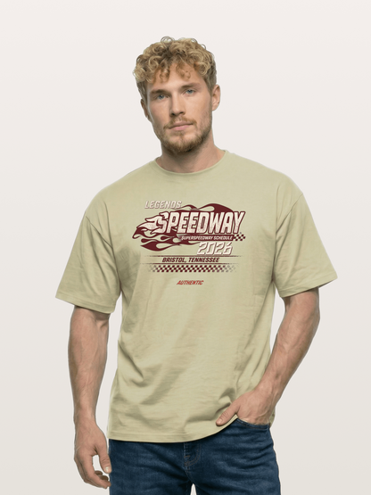 Flame Speedway Cotton T-shirt