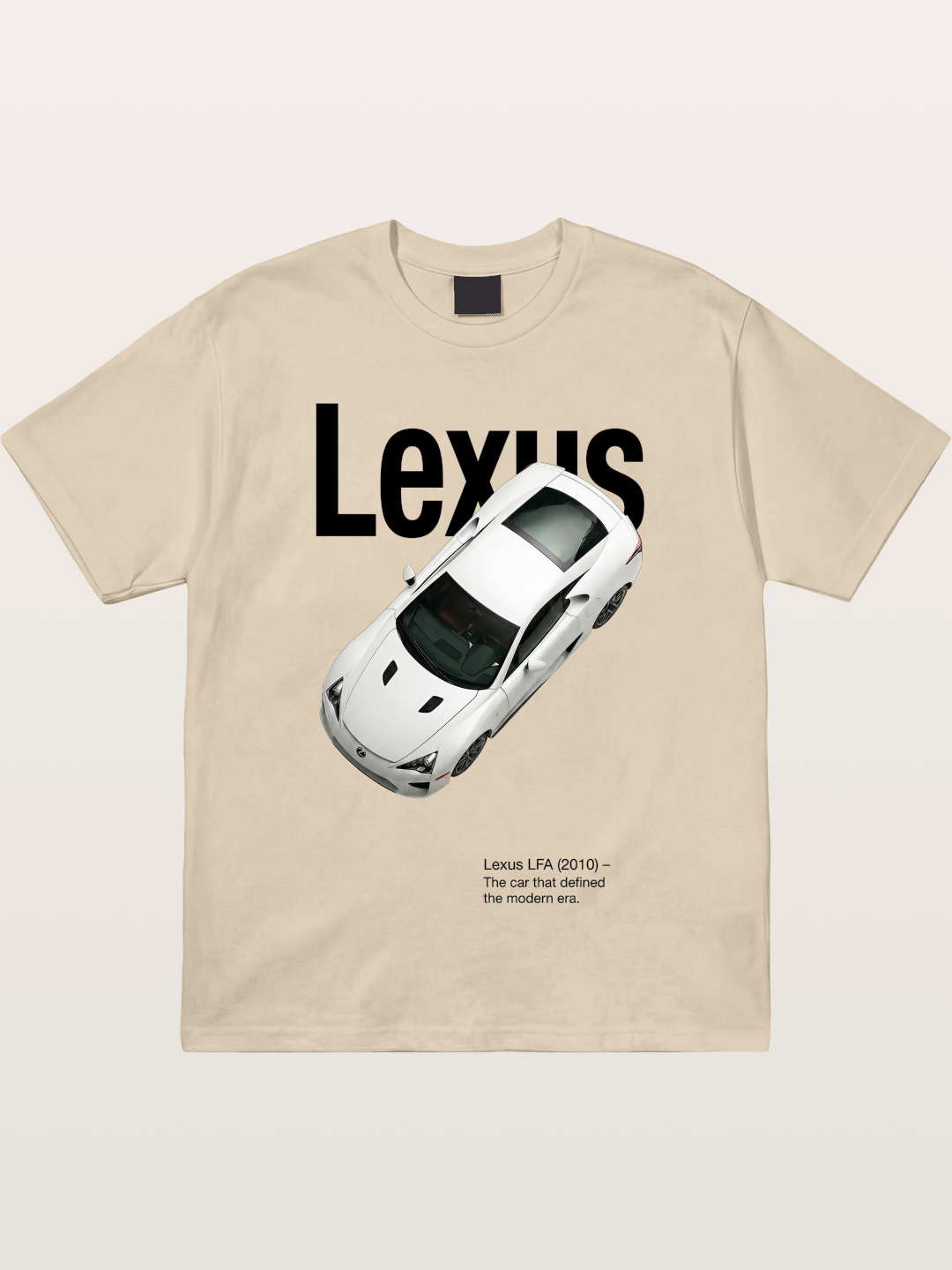 Lexus LFA Overhead View Art Gildan T-shirt