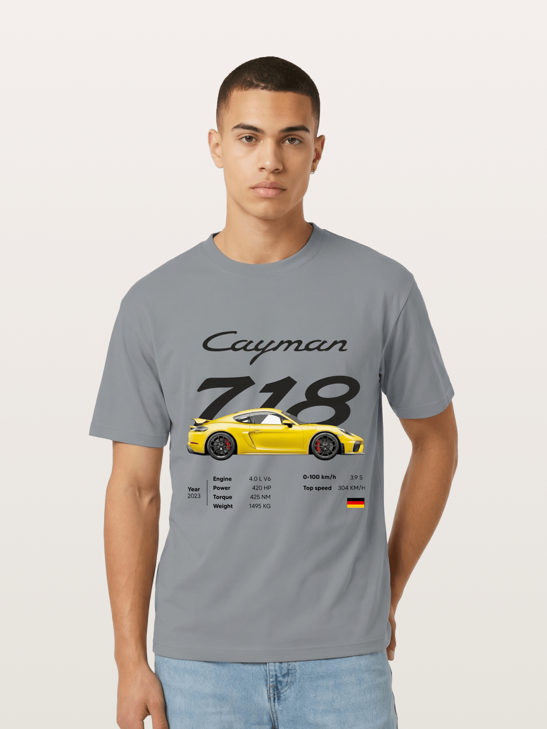 718 Porsche Vibe Gildan T-shirt
