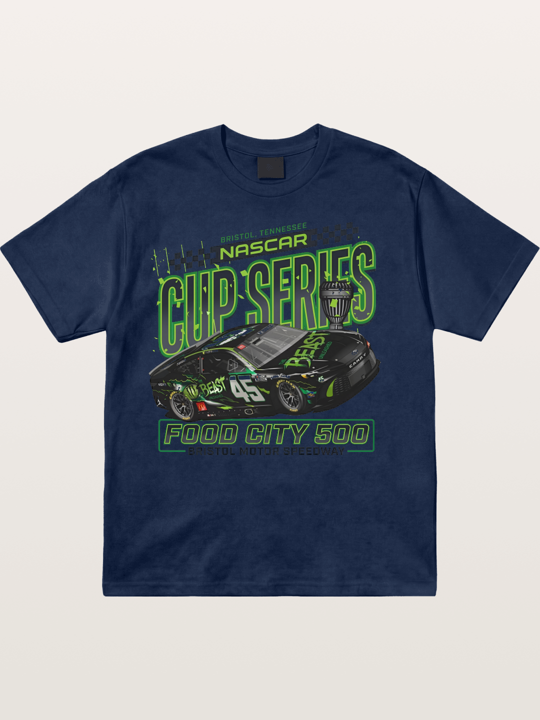 Bristol Food City 500 Art Cotton T-shirt