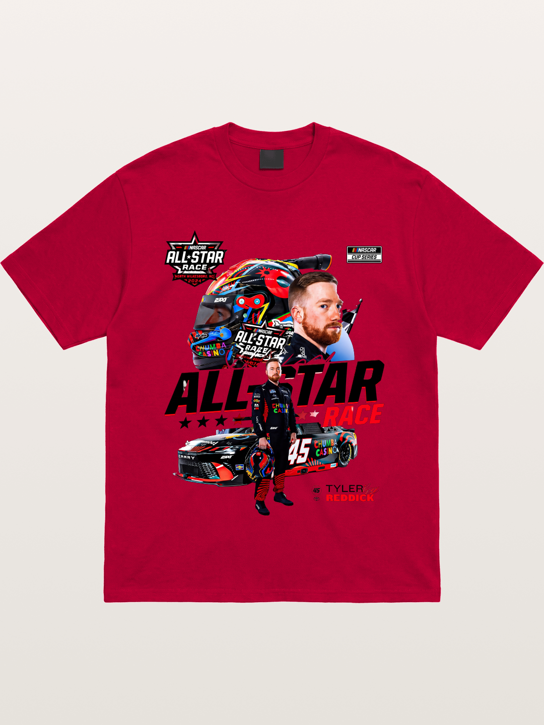 Tyler Reddick All-Star Race Art Gildan T-shirt