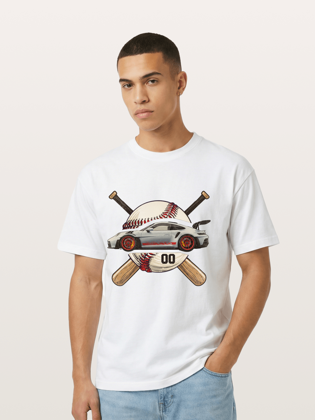 Porsche Bat Gildan T-shirt
