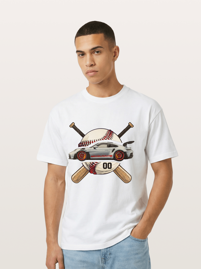 Porsche Bat Gildan T-shirt