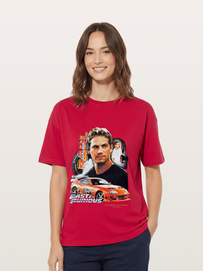 Orange Supra Fast & Furious Gildan T-shirt