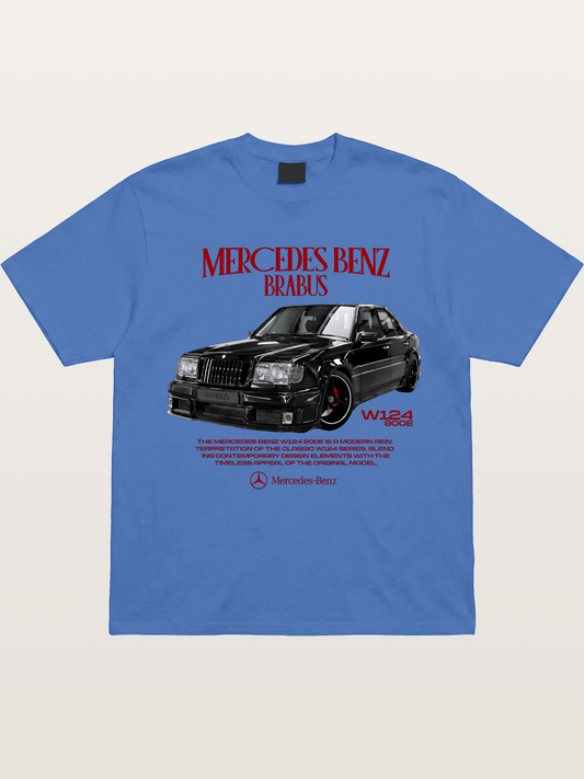 W124 500E Brabus Retro Gildan T-shirt