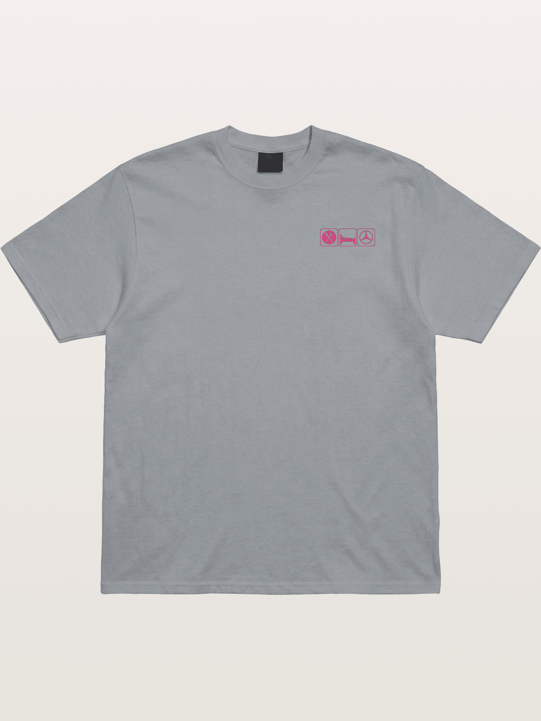 Eat Sleep Mercedes Pink Print Gildan T-shirt