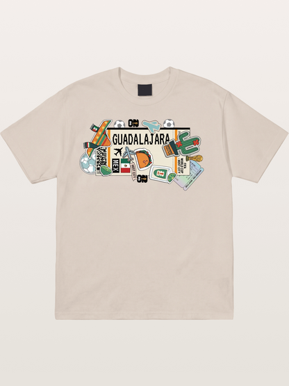 Guadalajara Mexican Culture Art Cotton T-shirt