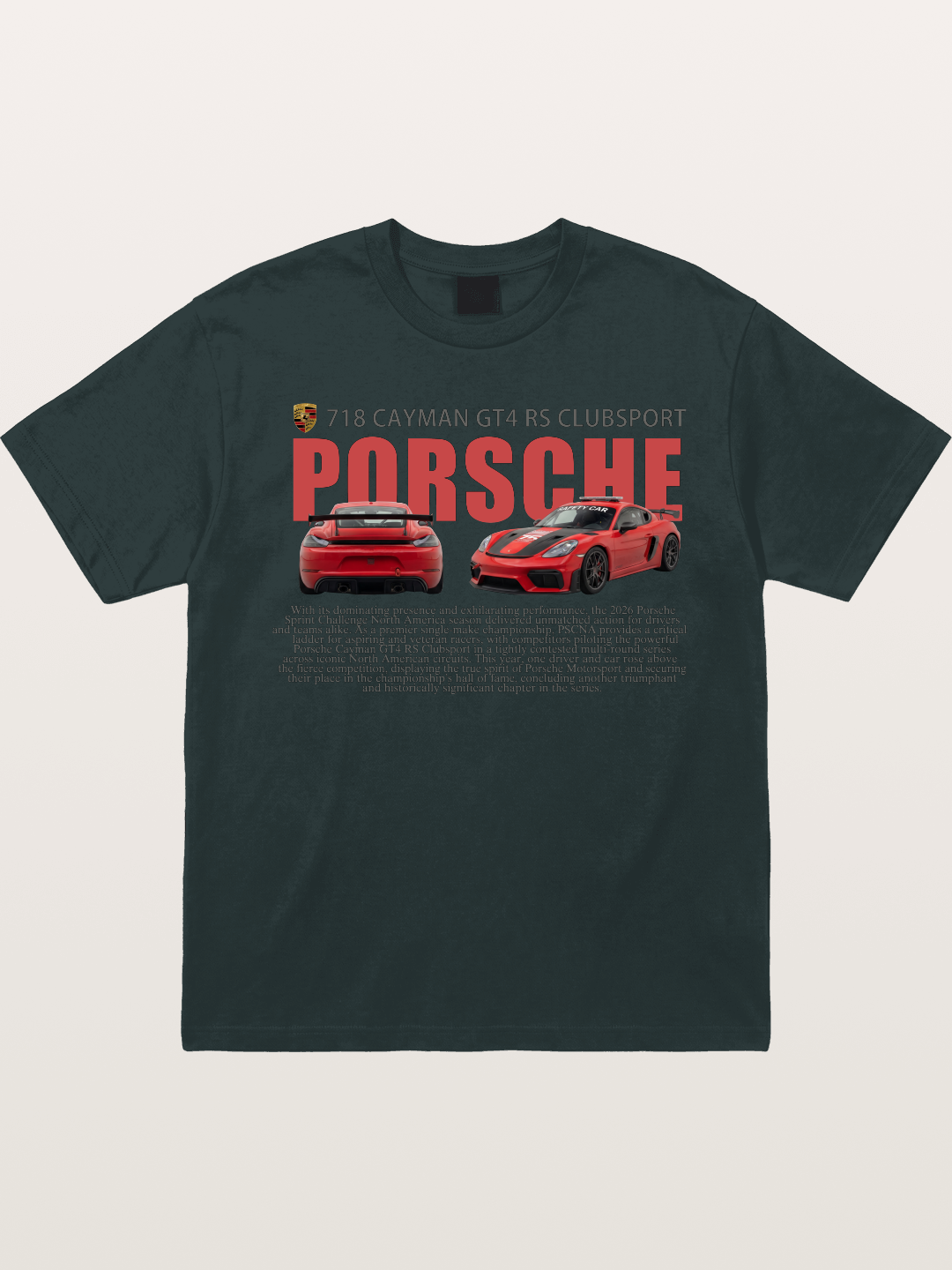Porsche 718 Cayman GT4 RS Gildan T-shirt