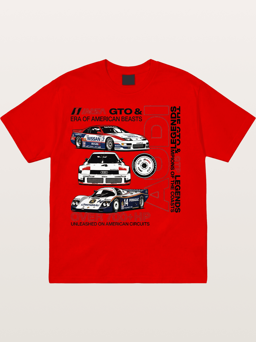 700+HP Legends Cotton T-shirt