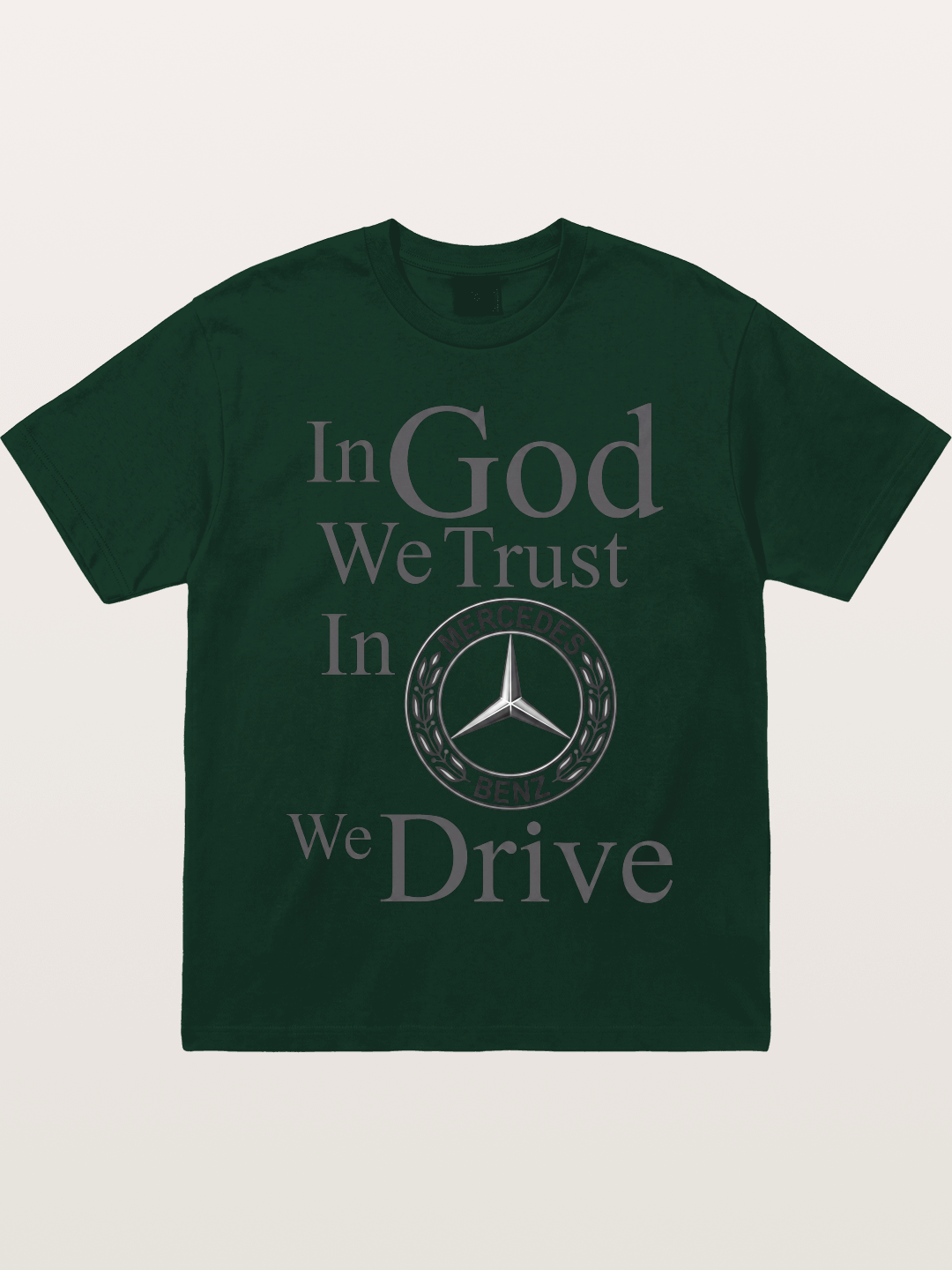 Mercedes Faith Text Art Gildan T-shirt