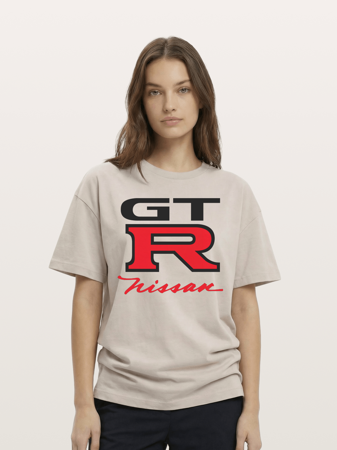 Nissan GT-R Bold Logo Cotton T-shirt