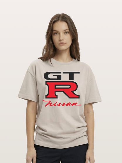 Nissan GT-R Bold Logo Cotton T-shirt