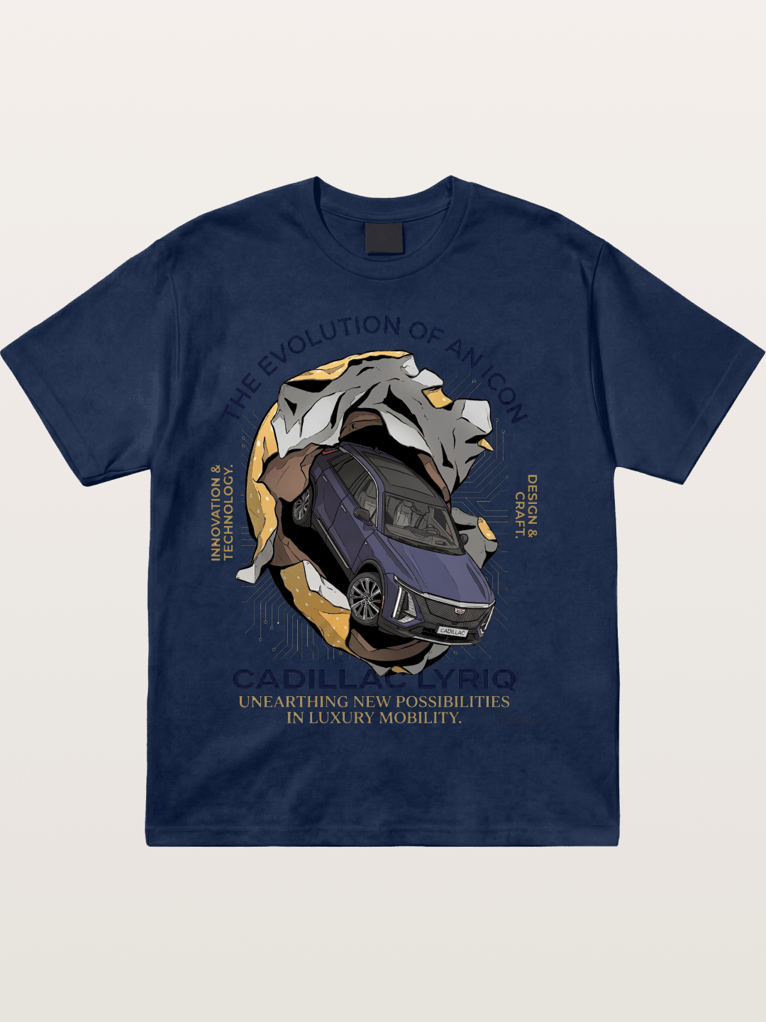 Icon Evolution Luxury EV Cotton T-shirt