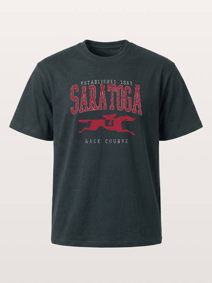 Saratoga Vintage Horse Silhouette Gildan T-shirt