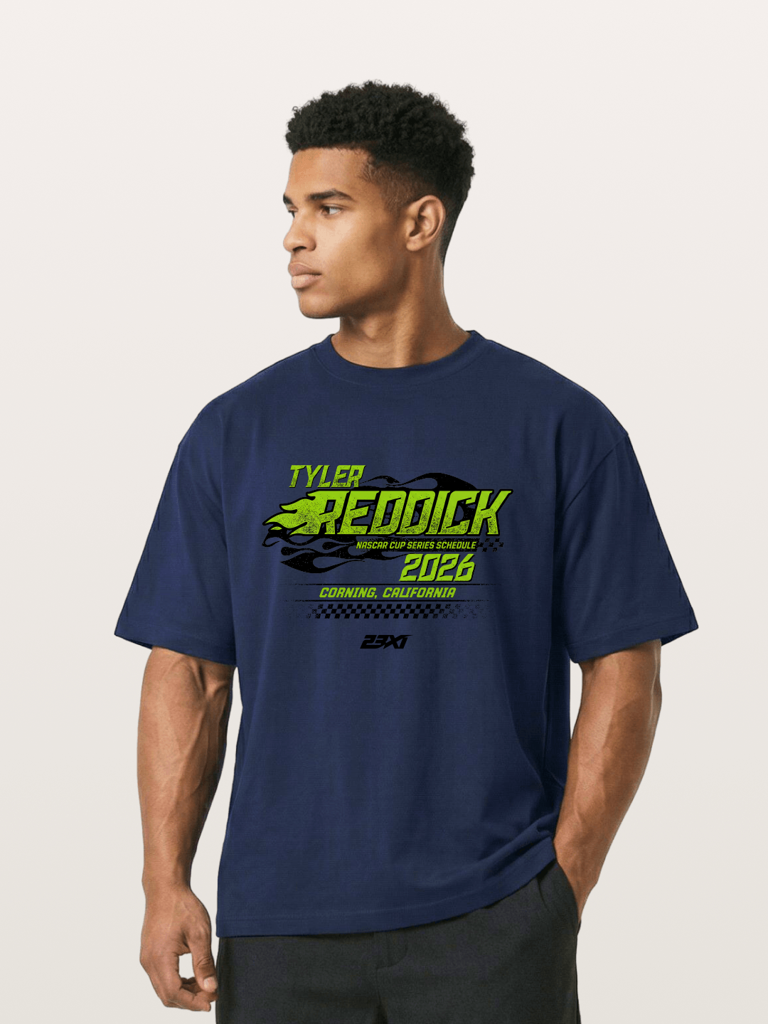 Tyler Reddick 2026 NASCAR Schedule Art Gildan T-shirt