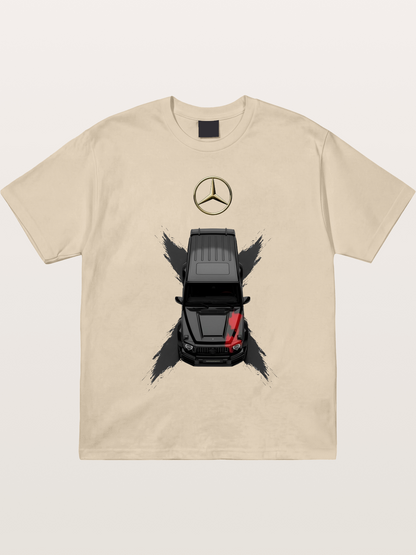 Mercedes Boxy Car Graphic Gildan T-shirt
