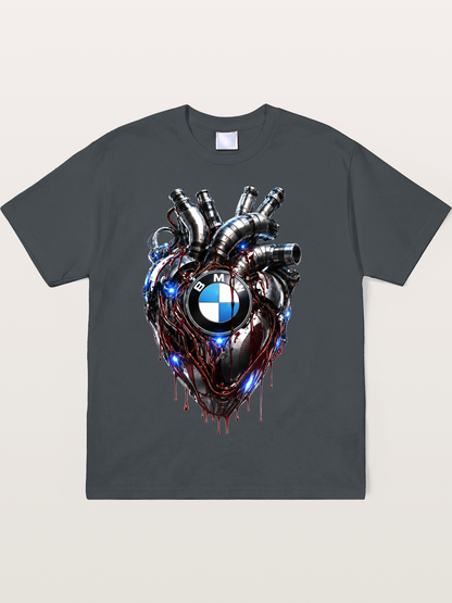 BMW Mechanical Heart Graphic Soft-Stay T-shirt