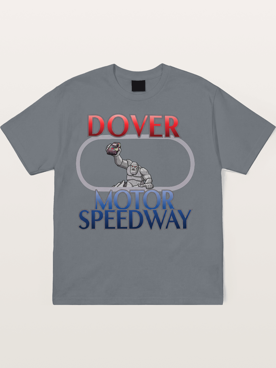 Miles the Monster Dover NASCAR Design Cotton T-shirt