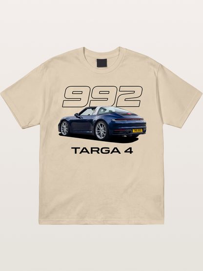 Porsche 992 Targa 4 Poster Gildan T-shirt