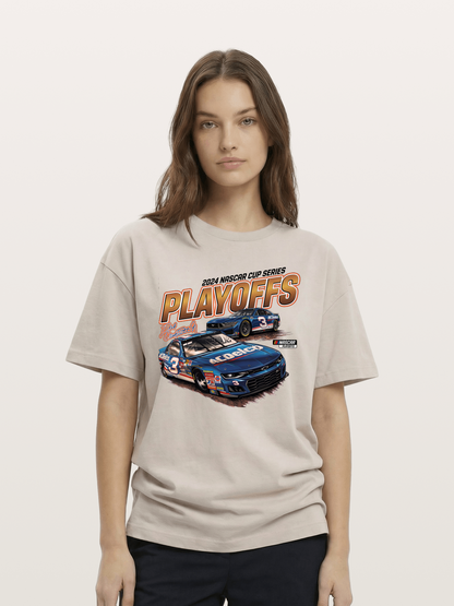 2024 NASCAR Playoffs Graphic Cotton T-shirt