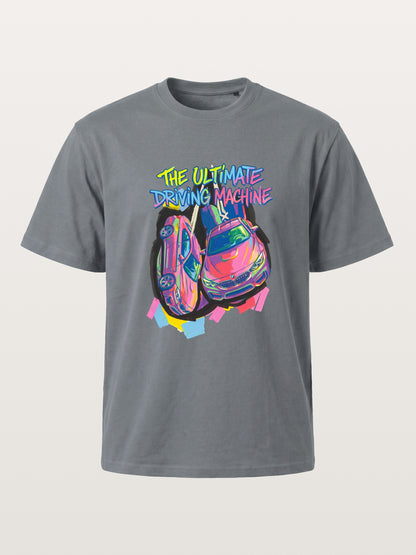Graffiti BMW Driving Machine Cotton T-shirt