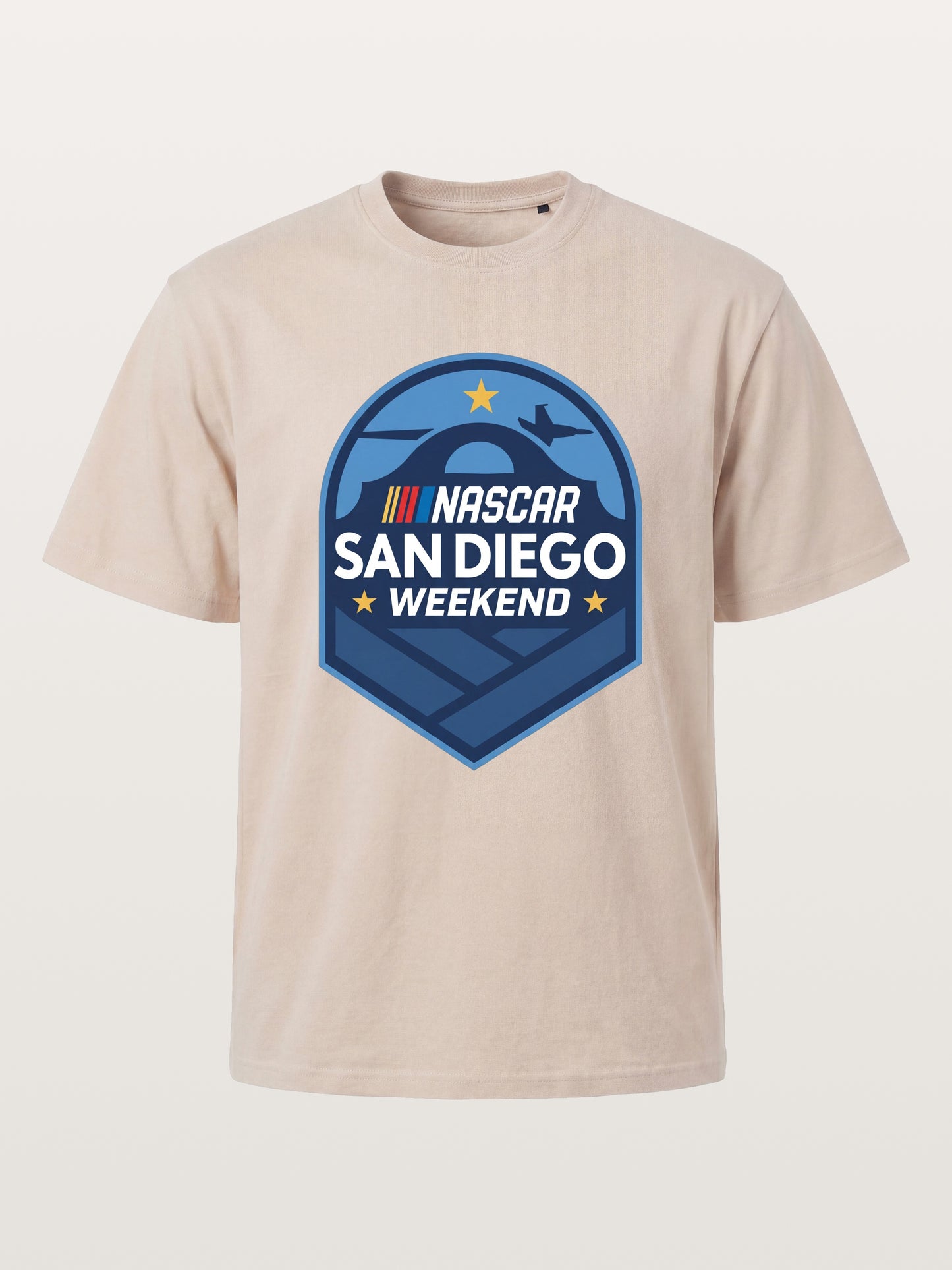 NASCAR San Diego Shield Emblem Cotton T-shirt
