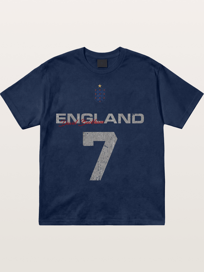 England Beckham 7 Vintage Cotton T-shirt