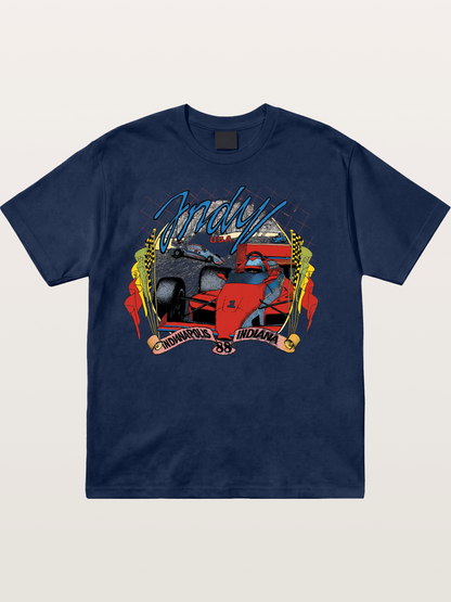 Indy 500 Retro Cotton T-shirt