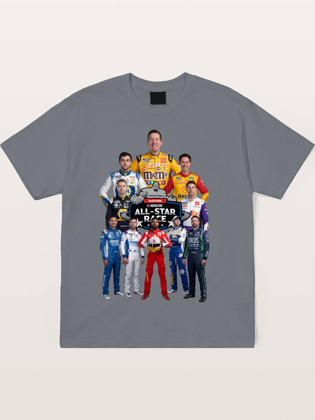 2026 NASCAR All-Star Drivers Team Photo Cotton T-shirt