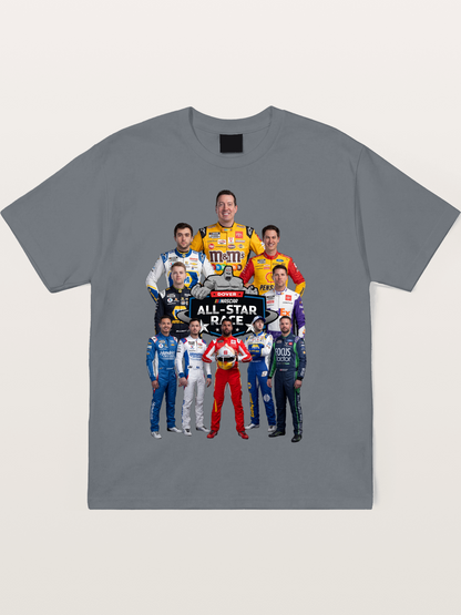 2026 NASCAR All-Star Drivers Team Photo Cotton T-shirt