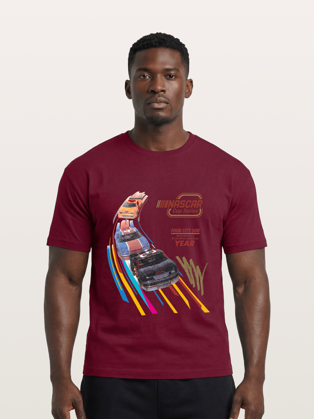 Vintage NASCAR Race Graphic Gildan T-shirt