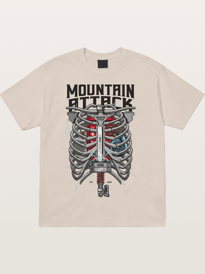Rib Cage Cotton T-shirt