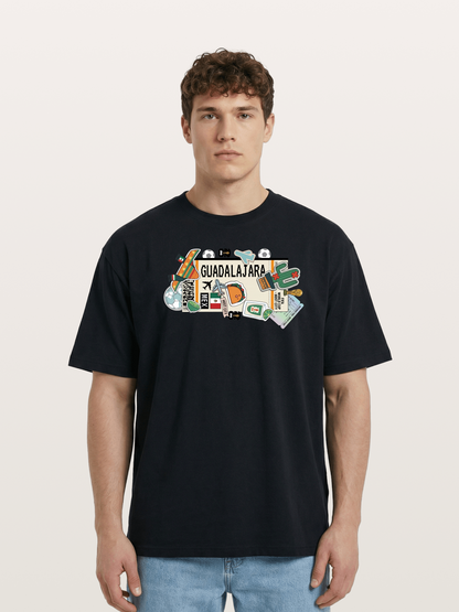 Guadalajara Mexican Culture Art Cotton T-shirt