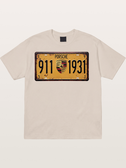 Porsche Crest Cotton T-shirt