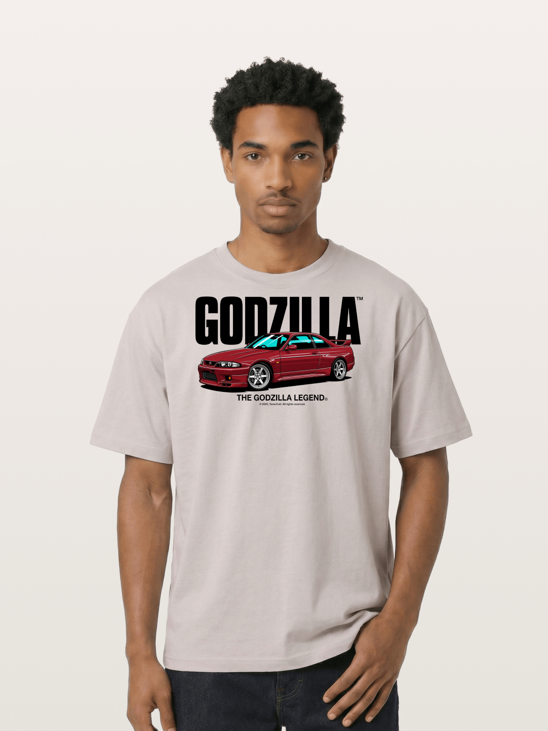 Godzilla Drift Cotton T-shirt