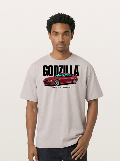 Godzilla Drift Cotton T-shirt