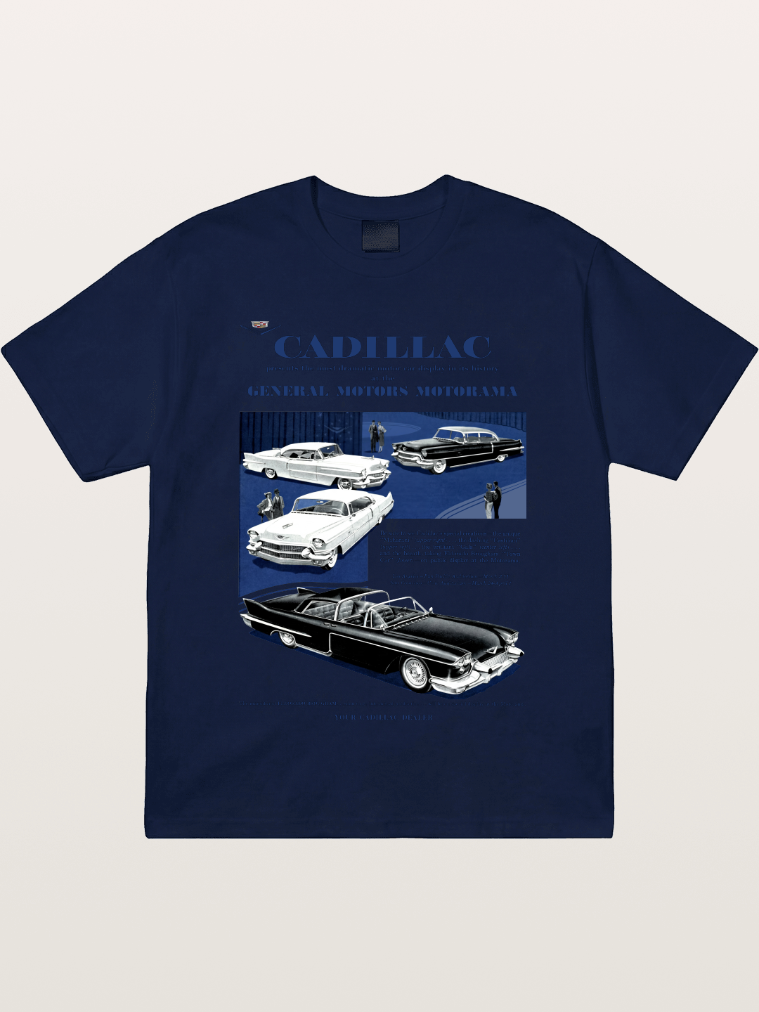 Cadillac Classic Car History Art Gildan T-shirt