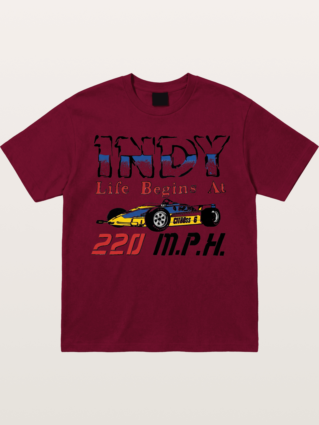 Indy 220 MPH Gildan T-shirt