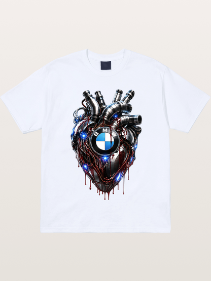 BMW Mechanical Heart Graphic Gildan T-shirt